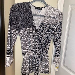 International Concepts Wrap Around Blouse